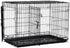 Jaula grande con doble abertura para perros, 42"l. x 28"an. x 30"al, pulgadas