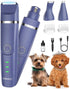 1 Cortaúñas y 1 cortapelos recargables para perros