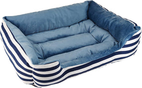Cama rectangular para mascotas, 25 x 21 pulgadas