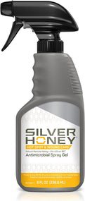 Absorbine, Silver Honey. Gel en aerosol para el cuidado de heridas, 8 onzas