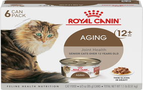 Royal CANIN, Envejecimiento 12+. Alimento Húmedo  Para Gatos, Latas de 3 Onzas, (Caja de 6)