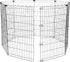  Corralito plegable octogonal para perros, 59 x 42 pulgadas