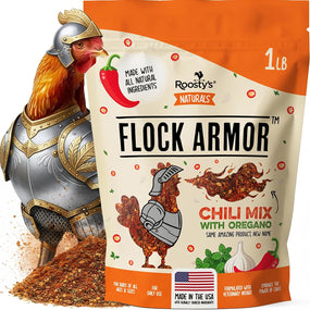 Naturals Flock Armor Chicken De-Wormer Chili Mix, 16Oz