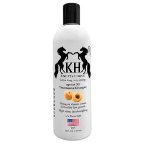 Knotty Horse — Aceite de albaricoque desenredante, 355 ml