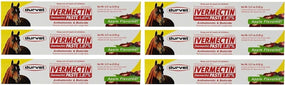 Ivermectin Paste Dewormer - 6.08G Dose @ 1.87% Apple Flavor (6-Pack)