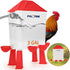 3 Gallon Automatic Chicken Waterer, Hands-Free Hydration