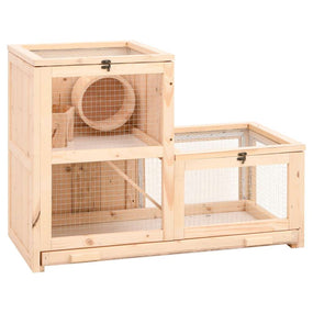 Jaula para hamster de madera de abeto