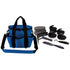 Hilason — Kit de aseo para caballo, 10 piezas con bolsa azul