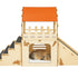OtterPets — Casita de madera extra grande para conejo con tapetes de polar