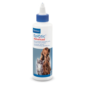 Virbac Epiotic Advanced — limpiador de oídos para perro y gato