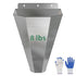 LavviTech — Cono de sujeción de acero inoxidable para aves