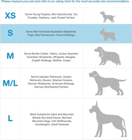 Arnés ajustable de 6 puntos para perros, tamaño S