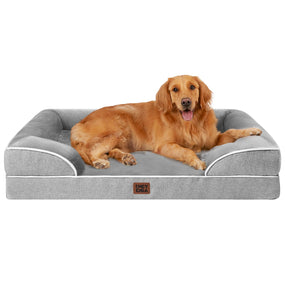 EHEYCIGA — cama ortopédica para perro grande, 112 cm, funda lavable e impermeable