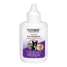 ZYMOX — solución enzimática para oídos de perro y gato con hidrocortisona al 0.5 por ciento