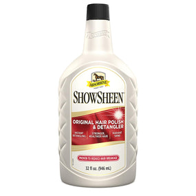 Absorbine ShowSheen — Abrillantador y desenredante, repuesto 946 ml
