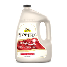 Absorbine ShowSheen — Abrillantador y desenredante, repuesto 3.8 litros