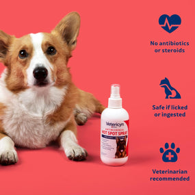 Vetericyn Plus — spray para piel irritada de perro y gato, 237 ml