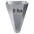Holdly — Cono de sujeción galvanizado para aves hasta 3.6 kg