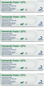 Ivermectina en pasta 1.87% — 6 piezas