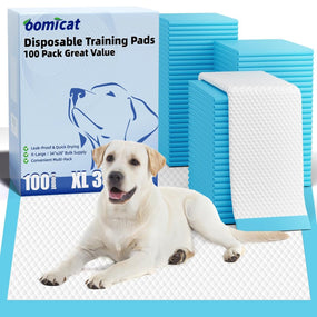 Oomicat — tapetes entrenadores XL para perro, 85 x 70 cm, 6 capas, 100 piezas