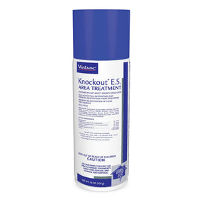 Virbac Knockout ES — aerosol para alfombras contra pulgas y garrapatas, 473 ml