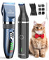 oneisall — Kit de aseo 3 en 1 para gato con recortadora de patas