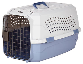 Amazon Basics — transportadora rígida de 2 puertas para perro y gato, 58 x 38 x 33 cm