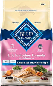 Alimento Seco para Perro Adulto de Raza Pequeña Blue Buffalo Life Protection Formula con Pollo y Arroz Integral, Nutrición Natural para Alta Energía