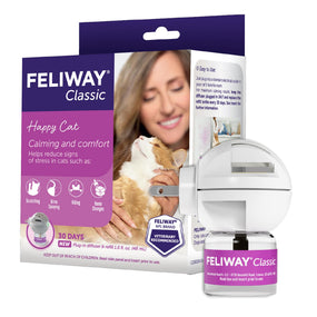 Feliway Classic — difusor de feromonas para gato, kit con repuesto