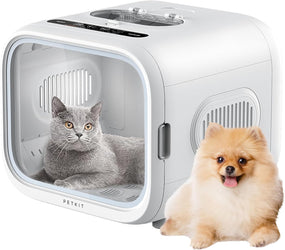 Caja secadora de pelo para mascotas 