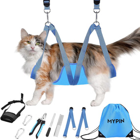 Hamaca de aseo para gatos
