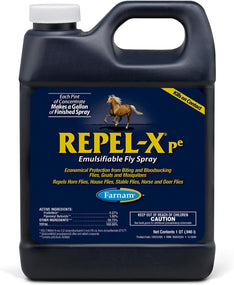 Repel-X Pe Fly Spray Concentrate for Horses & Dogs, 32 Oz