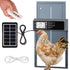 NyPots — Puerta solar para gallinero, temporizador y sensor de luz