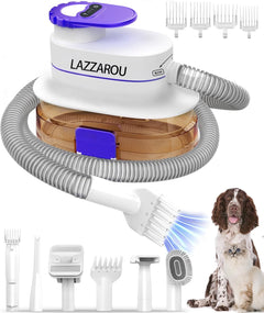 Aspiradora/rasuradora eléctrica para mascotas, con taza de 4 L