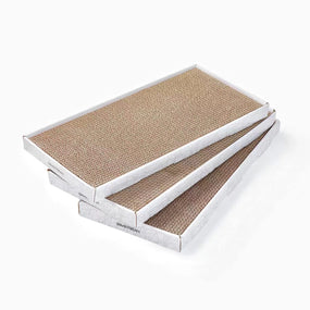 Smartbean — tablas rascadoras de cartón de doble cara para gato, 3 piezas