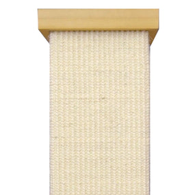 SmartCat Pioneer Pet — poste rascador de sisal tejido para gato, 81 cm, beige