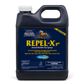 Farnam Repel-X PE — Concentrado repelente para caballo y perro, 946 ml