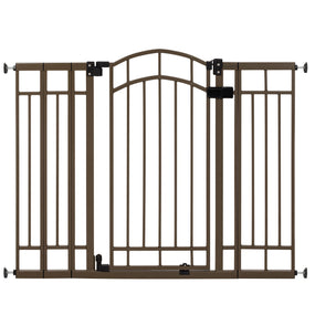 Ingenuity — Puerta extra alta, ancho 72 a 122 cm y 91 cm de alto, bronce