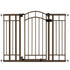 Ingenuity — Puerta extra alta, ancho 72 a 122 cm y 91 cm de alto, bronce