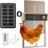 IBKINXX — Puerta solar automática para gallinero, café dorado