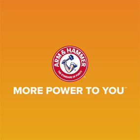 Arm & Hammer — arenero de paredes altas con Microban, blanco perla y gris