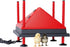 12X12” Adjustable Heating Plate with Foldable Anti-Roost Cone