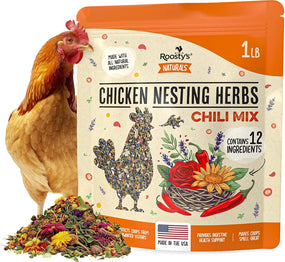 Chicken Nesting Herbs Chili Mix, Coop Refresher, 16Oz