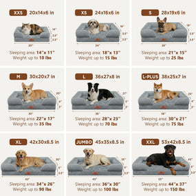 Comfort Expression — cama ortopédica impermeable para perro extra grande