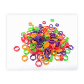 Chicken Hill — Anillos para pollito 6 mm, 100 piezas