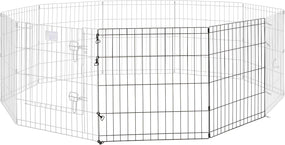 Kit de extensión universal de 2 paneles para corrales de mascotas