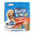 Purina Busy Bone — masticables de cacahuate para perro grande, sin piel prensada, 10 piezas