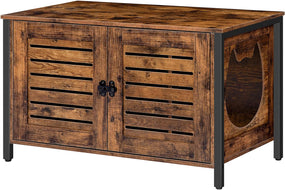 Mueble multifuncional, con acceso para gatos