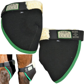 Protector de corvejones con forro de borrega — Par