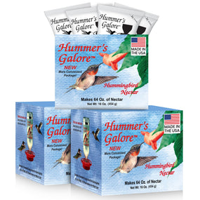Hummer's Galore — Néctar para colibrí sin conservadores, rinde 5.7 litros, 3 piezas
